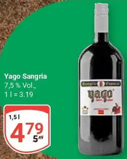 Globus Yago Sangria Angebot