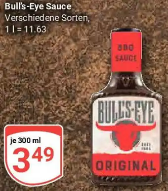 Globus Bull's-Eye Sauce Angebot