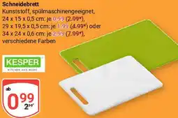 Globus KESPER Schneidebrett Angebot