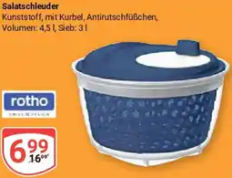 Globus rotho Salatschleuder Angebot