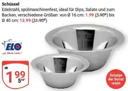 Globus ELO Schüssel Angebot