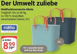 Globus rotho Multifunktionstasche Albula Angebot