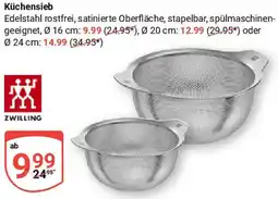 Globus ZWILLING Küchensieb Angebot