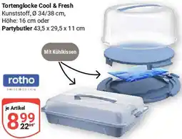Globus rotho Tortenglocke Cool & Fresh Angebot