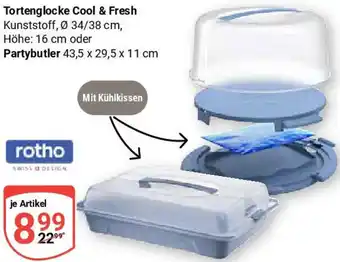 Globus rotho Tortenglocke Cool & Fresh Angebot