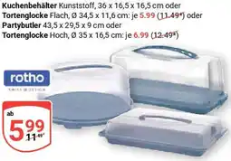 Globus rotho Kuchenbehälter Angebot