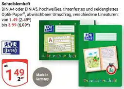 Globus Oxford Schreiblernheft Angebot