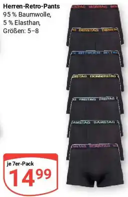 Globus Herren Retro-Pants Angebot