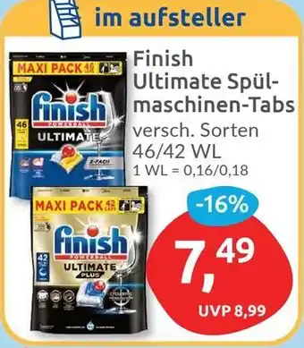 Budni Finish Ultimate Spülmaschinen-Tabs Angebot