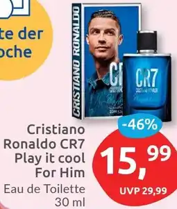 Budni Cristiano Ronaldo CR7 Play it cool For Him Eau de Toilette Angebot