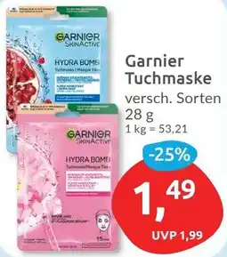 Budni Garnier Tuchmaske Angebot