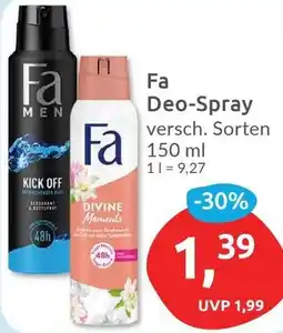 Budni Fa Deo-Spray Angebot
