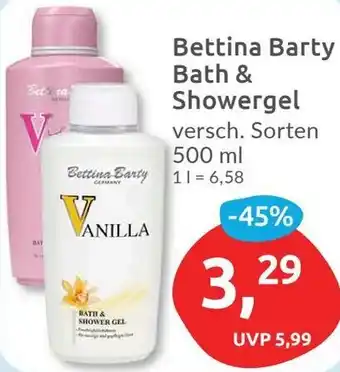 Budni Bettina Barty Bath & Showergel Angebot