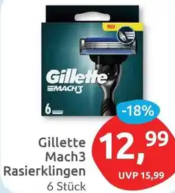 Budni Gillette Mach3 Rasierklingen Angebot