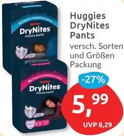 Budni Huggies DryNites Pants Angebot