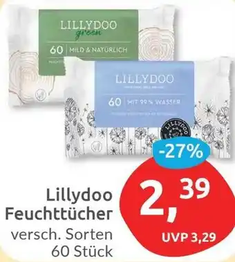 Budni Lillydoo Feuchttücher Angebot