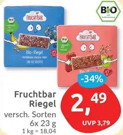 Budni Fruchtbar Riegel Angebot
