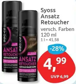 Budni Syoss Ansatz Retoucher Angebot