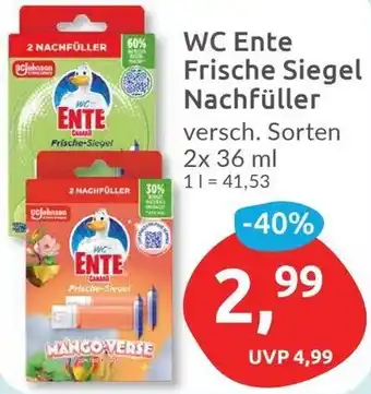 Budni WC Ente Frische Siegel Nachfüller Angebot