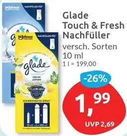 Budni Glade Touch & Fresh Nachfüller Angebot