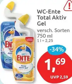 Budni WC-Ente Total Aktiv Gel Angebot
