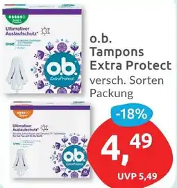 Budni o.b. Tampons Extra Protect Angebot
