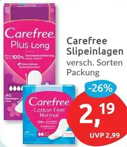 Budni Carefree Slipeinlagen Angebot