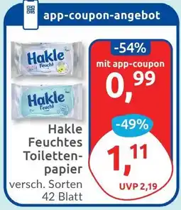Budni Hakle Feuchtes Toilettenpapier Angebot