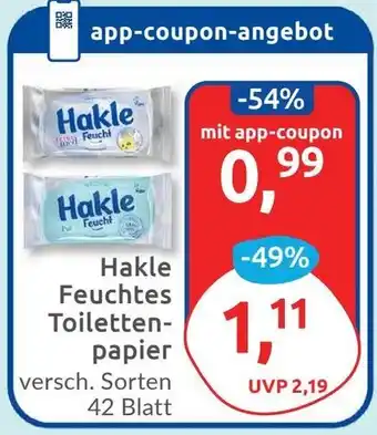 Budni Hakle Feuchtes Toilettenpapier Angebot