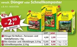 Sonderpreis Baumarkt versch. Dünger oder Schnellkomposter Angebot