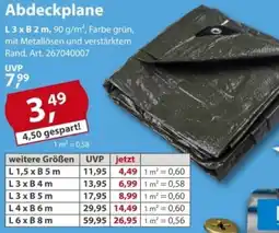 Sonderpreis Baumarkt Abdeckplane Angebot