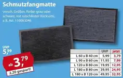 Sonderpreis Baumarkt Schmutzfangmatte Angebot
