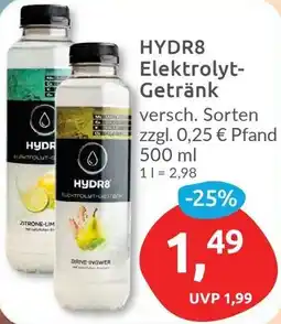 Budni HYDR8 Elektrolyt Getränk Angebot