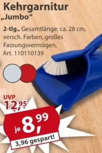 Sonderpreis Baumarkt Kehrgarnitur „Jumbo" Angebot