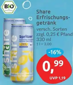 Budni Share Erfrischungsgetränk Angebot