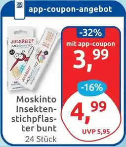 Budni Moskinto Insektenstichpflaster bunt Angebot