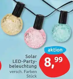 Budni Solar LED-Partybeleuchtung Angebot