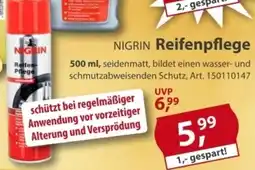 Sonderpreis Baumarkt NIGRIN Reifenpflege Angebot