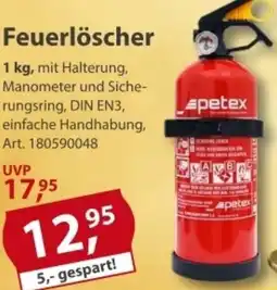 Sonderpreis Baumarkt Feuerlöscher Angebot