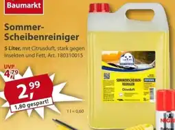 Sonderpreis Baumarkt Sommer Scheibenreiniger Angebot