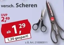 Sonderpreis Baumarkt versch. Scheren Angebot