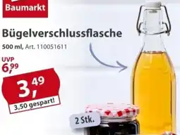 Sonderpreis Baumarkt Bügelverschlussflasche Angebot
