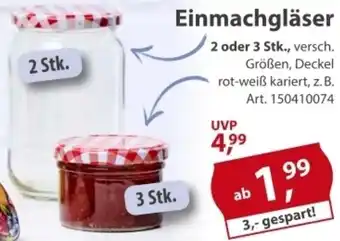 Sonderpreis Baumarkt Einmachgläser Angebot