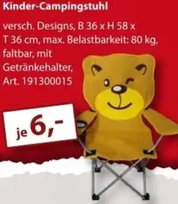 Sonderpreis Baumarkt Kinder-Campingstuhl Angebot