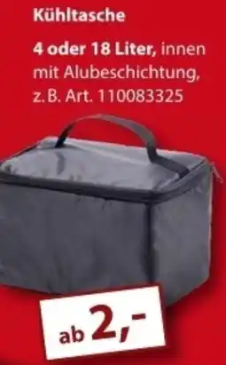 Sonderpreis Baumarkt Kühltasche Angebot