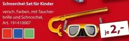 Sonderpreis Baumarkt Schnorchel-Set für Kinder Angebot