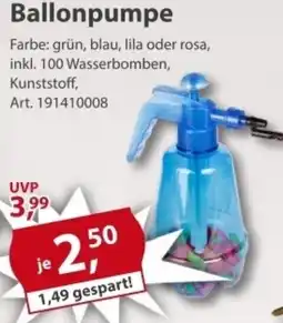 Sonderpreis Baumarkt Ballonpumpe Angebot