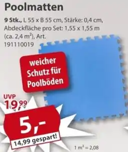 Sonderpreis Baumarkt Poolmatten Angebot