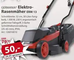 Sonderpreis Baumarkt GERMANIA Elektro Rasenmäher ERM 13 Angebot