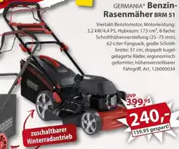 Sonderpreis Baumarkt GERMANIA Benzin Rasenmäher BRM 51 Angebot